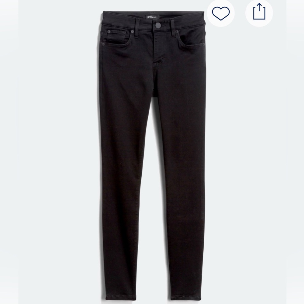 STS Blue Women's Straight Leg Jeans - Black